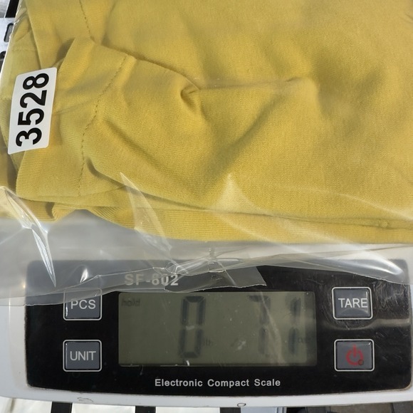 J Jill Pima 3/4 Sleeve V-Neck Top Women's Size‎ S Mustard Yellow - Picture 8 of 8